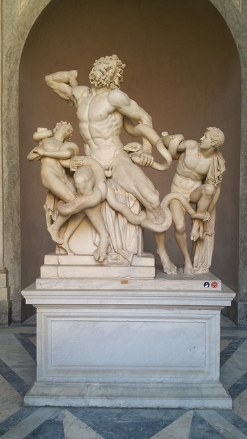 Laocoonte ai Musei Vaticani